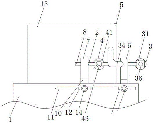 一种钢筋套丝机车螺纹长度调节限位机构的制作方法