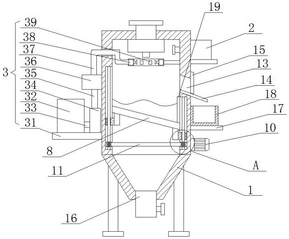 一种水雾化铁粉用雾化塔的制作方法