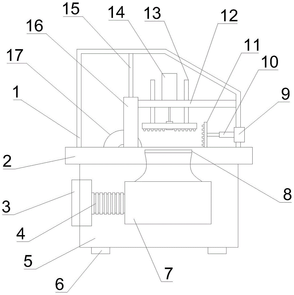 一种电子散热片加工用切割装置的制作方法