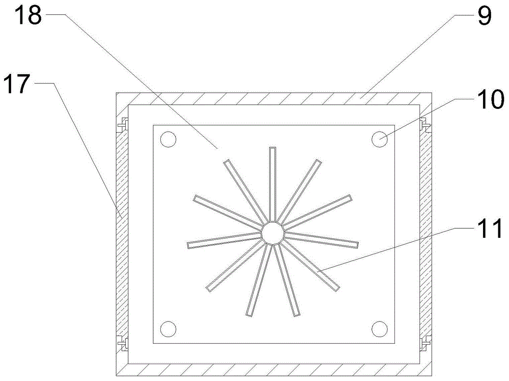 一种节能型化工仪表防尘装置的制作方法