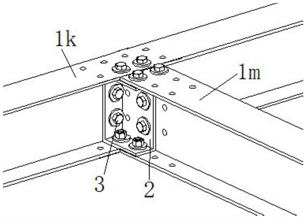 一种由两根钢梁形成的T型节点连接结构的制作方法