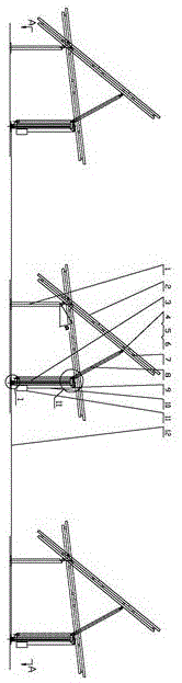 双轴联动式光伏跟踪支架的制作方法