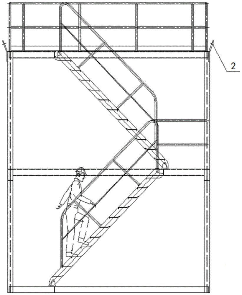 一种适用于海洋平台的登乘装置的制作方法