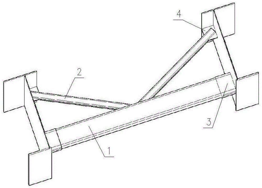 一种钢-混凝土组合梁箱间横联连接形式的制作方法