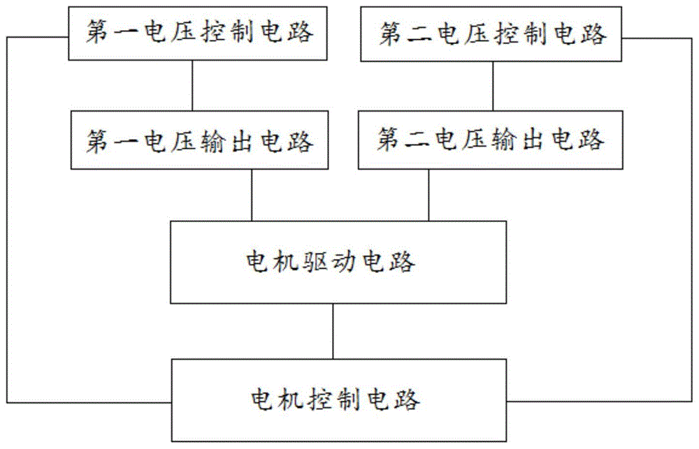 采用小电流控制的电机驱动系统及升降装置的制作方法