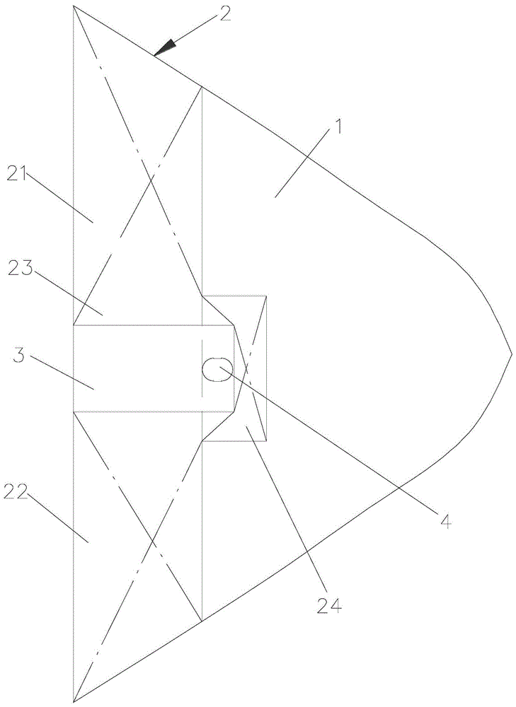 一种船用首尖舱布局结构及船舶的制作方法