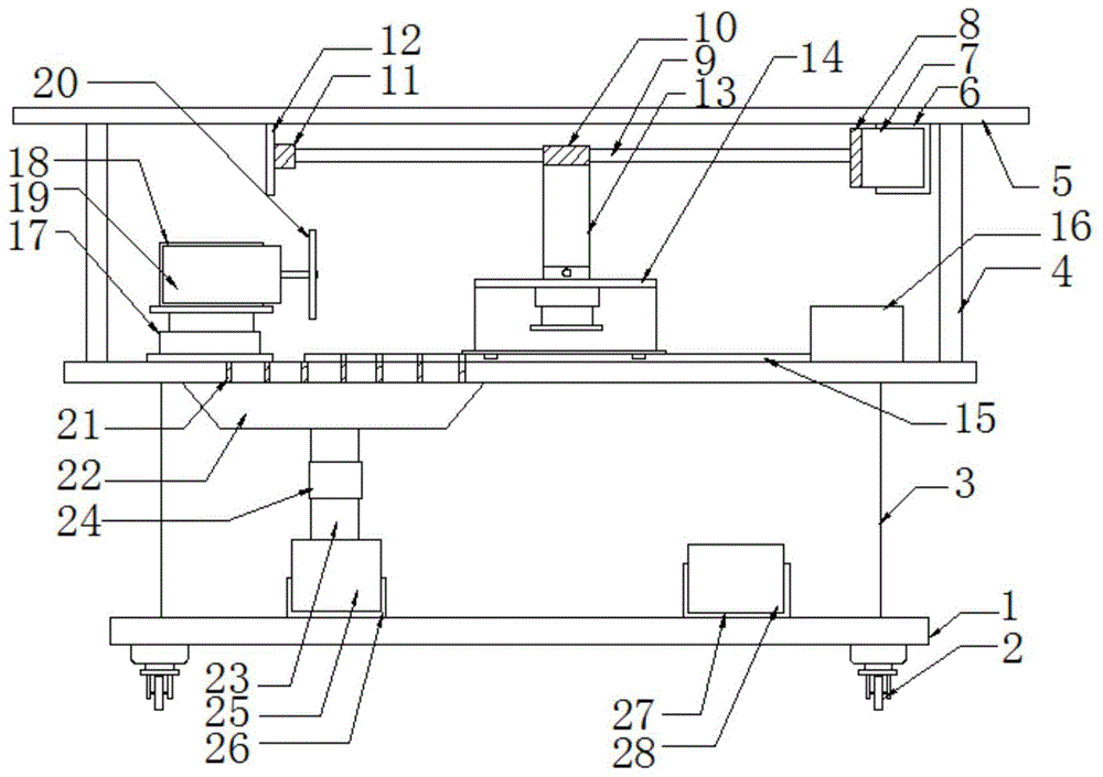 一种细木工板加工自动送料装置的制作方法