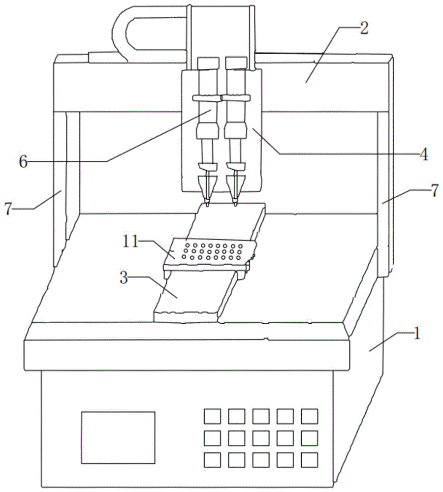 一种胶水固化装置的制作方法