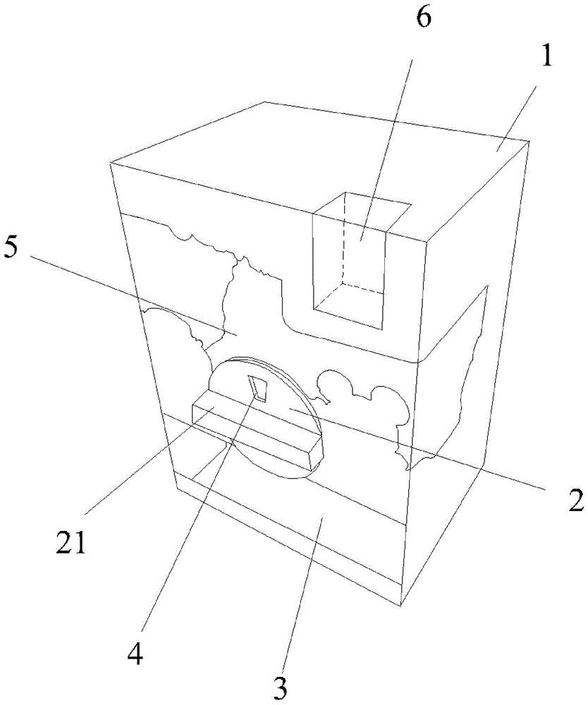 玩具包装盒及用于制作该玩具包装盒的纸板的制作方法