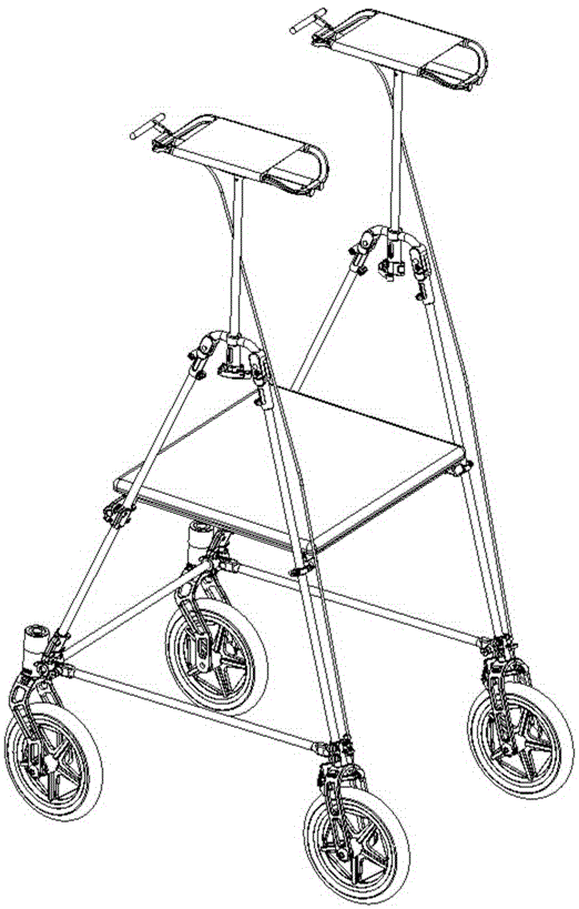 免焊接助行车的制作方法