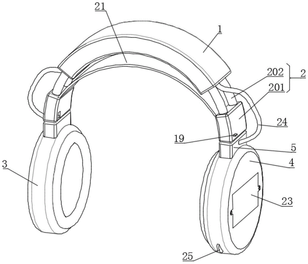 一种方便收纳携带的折叠式英语听力用耳机的制作方法