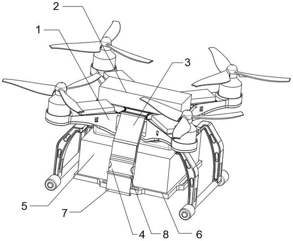 一种外卖配送用无人机的制作方法