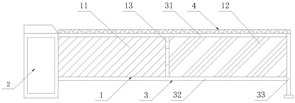 一种带广告显示信息道闸杆的制作方法