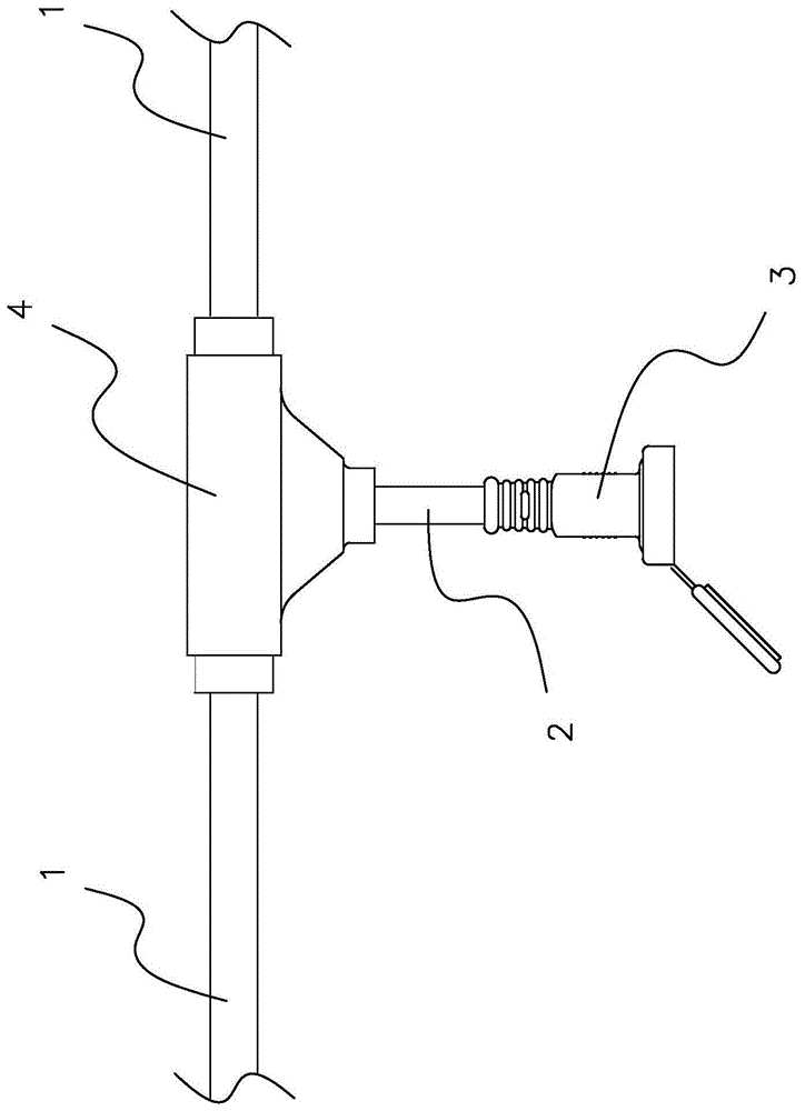 一种补光用高防水的动力电缆连接结构的制作方法
