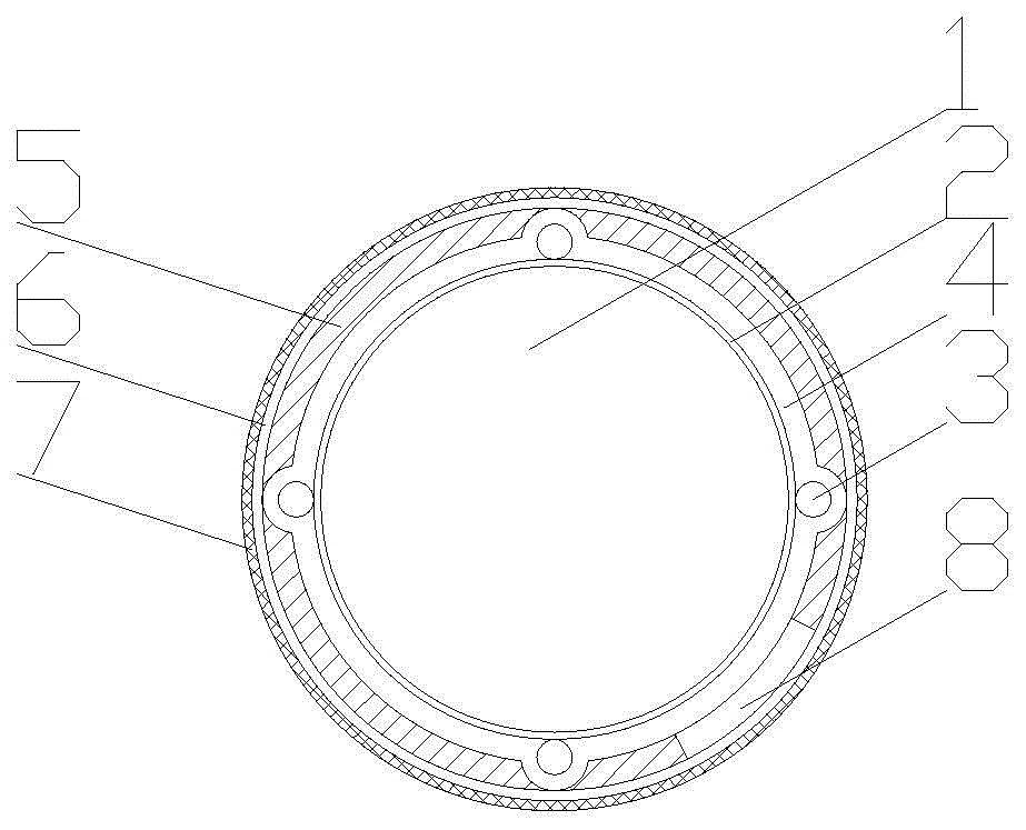 一种仿古建筑支撑柱的制作方法