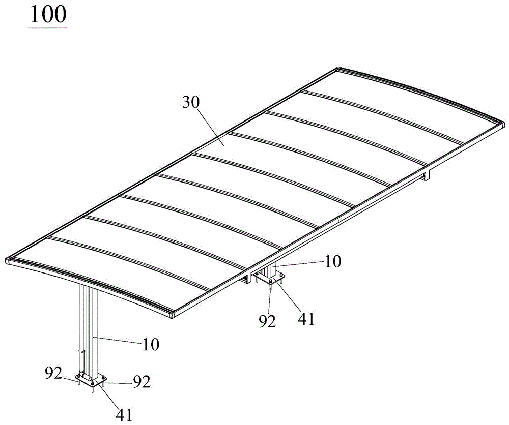 停车棚的制作方法