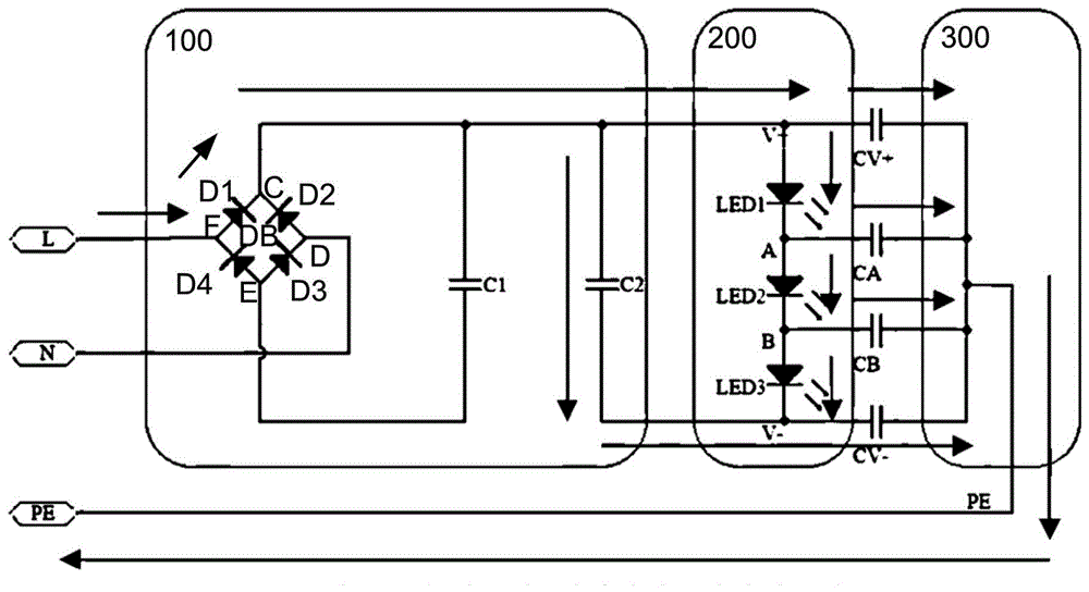 一种防负压电路及灯具的制作方法