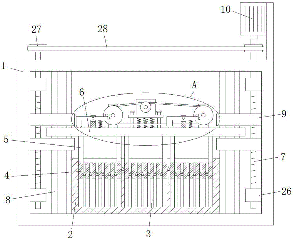 一种隔音保温空心砖的成型模具的制作方法