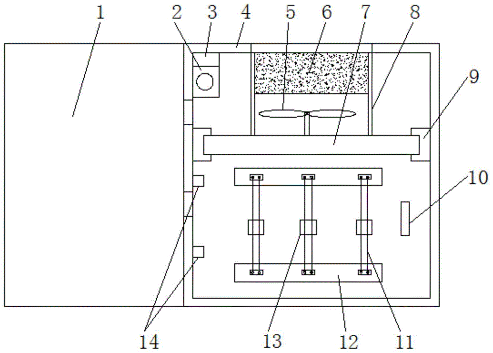 一种大数据用服务器机房的制作方法