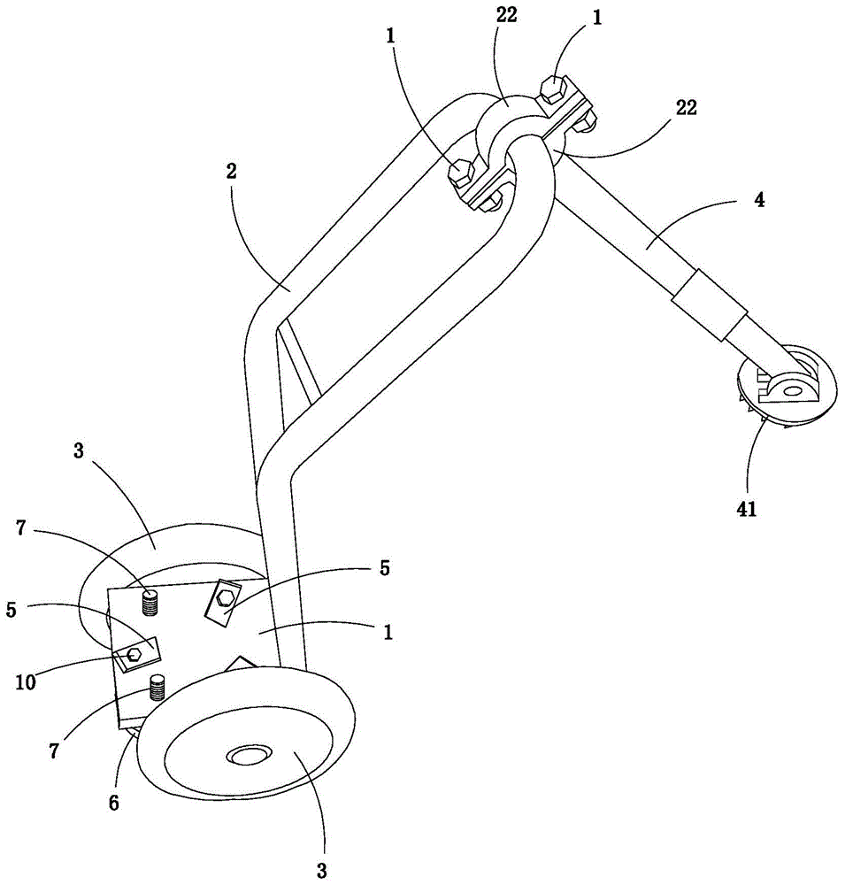 钻机托架及应用其的钻机的制作方法