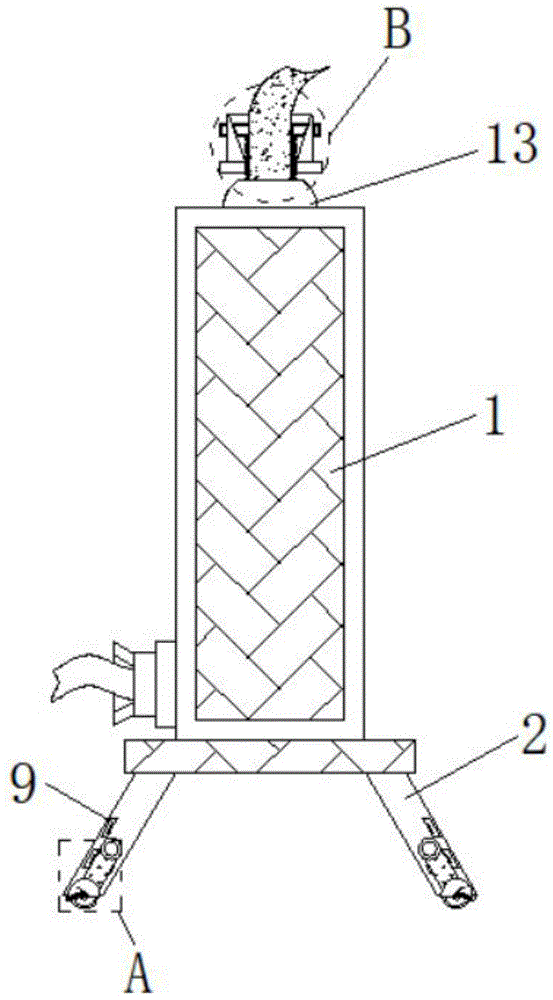 一种具有伺服喷氨结构的预热器气氨暂存器的制作方法