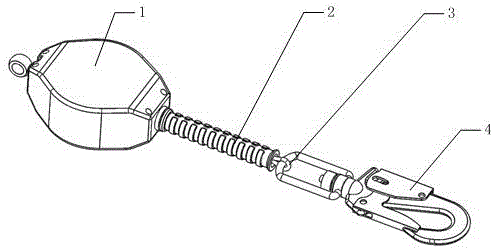 一种便于使用的防坠器的制作方法