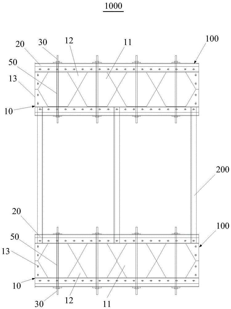 组合钢模板结构的制作方法