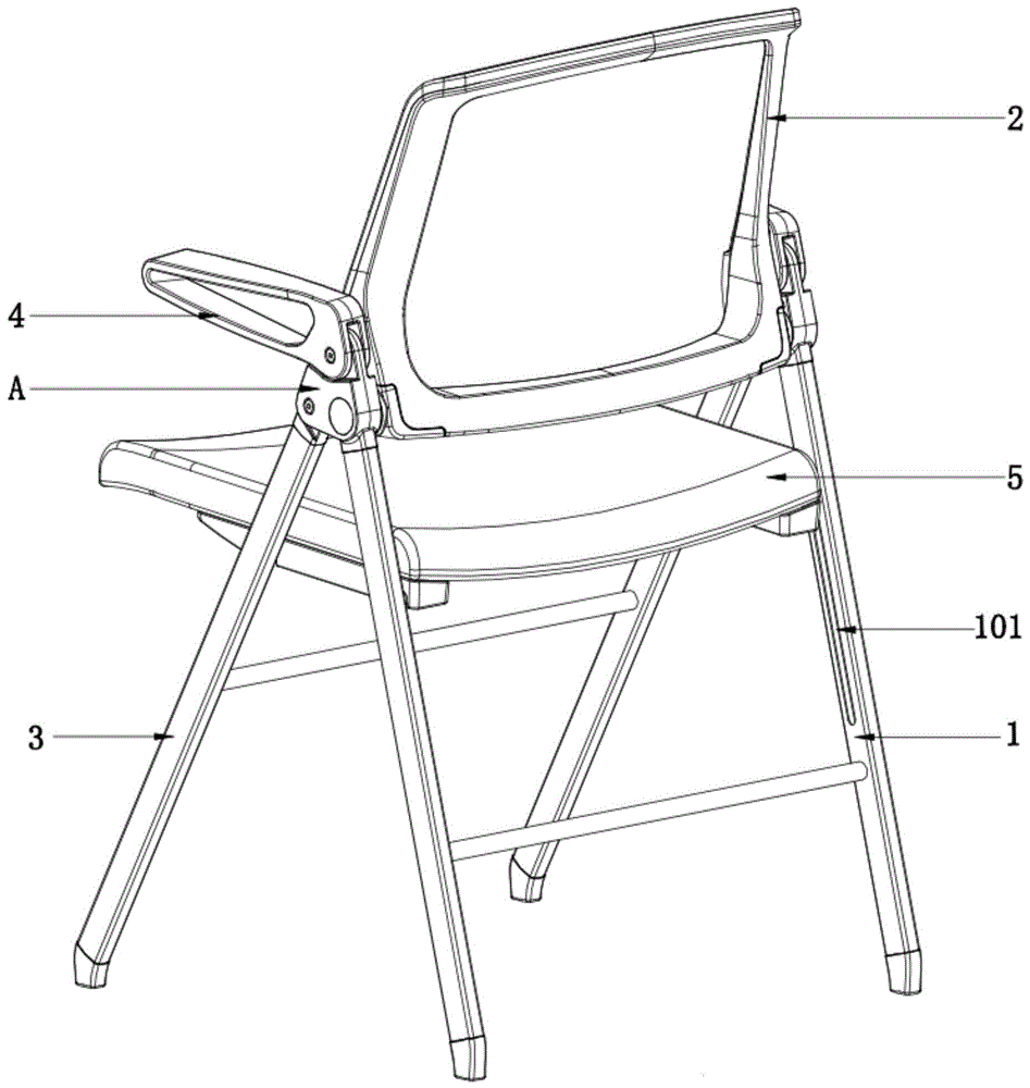 用于可折叠椅子的多功能连接机构的制作方法