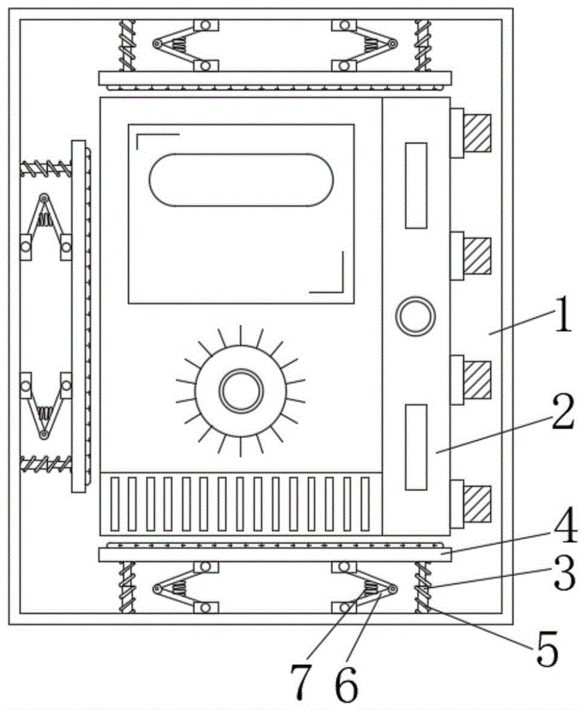 一种手持除螨吸尘器电机驱动的防尘控制器的制作方法