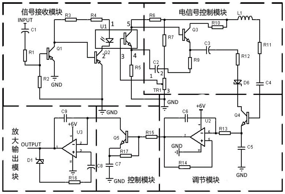 一种光电耦合器信号调节电路的制作方法