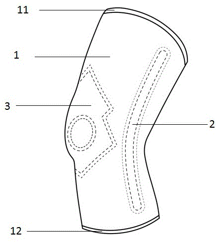 一种运动护膝的制作方法