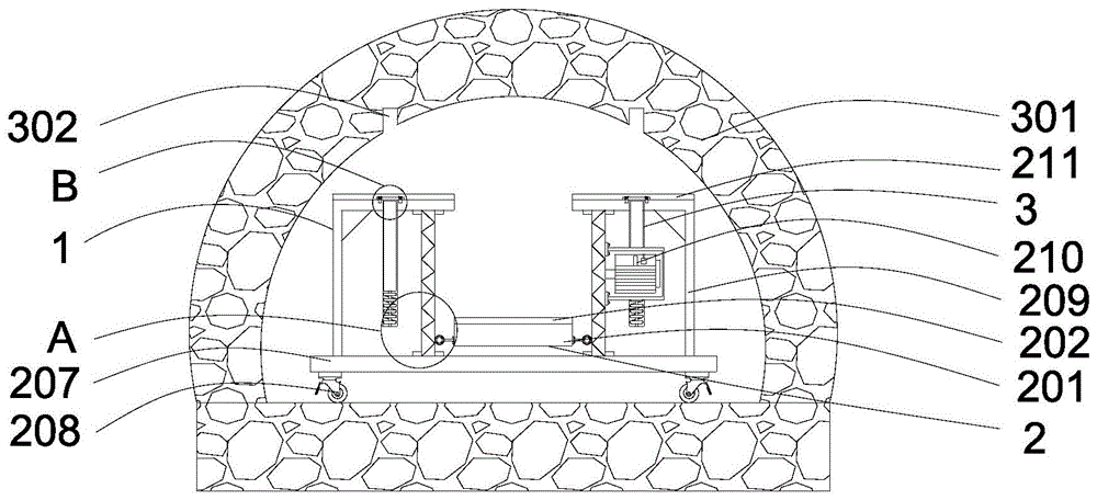 一种隧道支护结构的制作方法