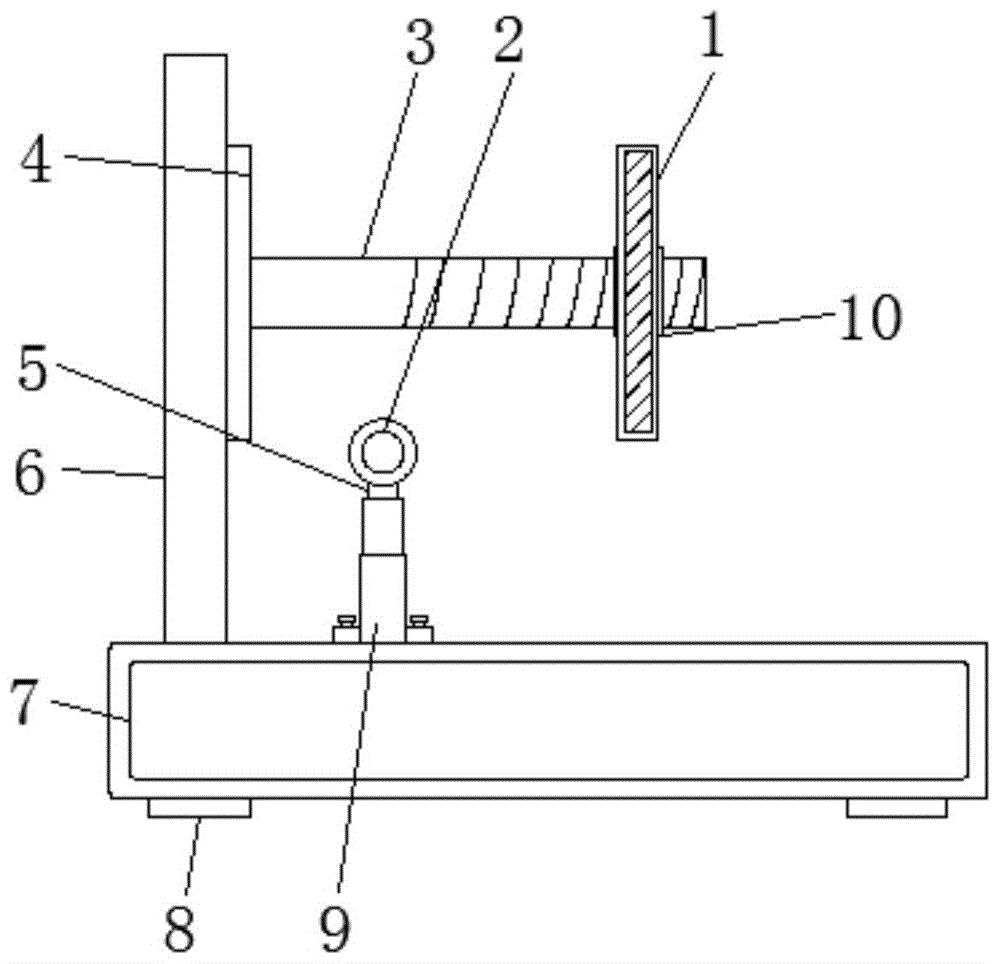 一种高强度弹簧钢丝盘条拉拔放线装置的制作方法