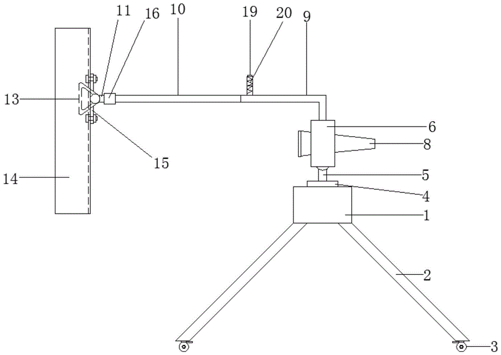 建筑消防用拼接支架的制作方法