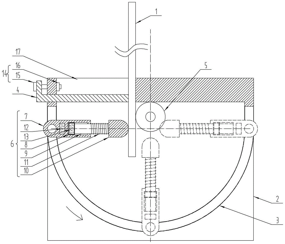 房屋建筑用钢筋弯折机的制作方法