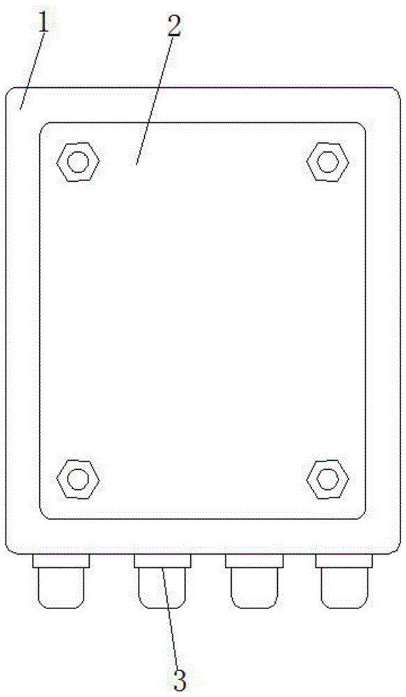 4口SC光纤终端盒的制作方法