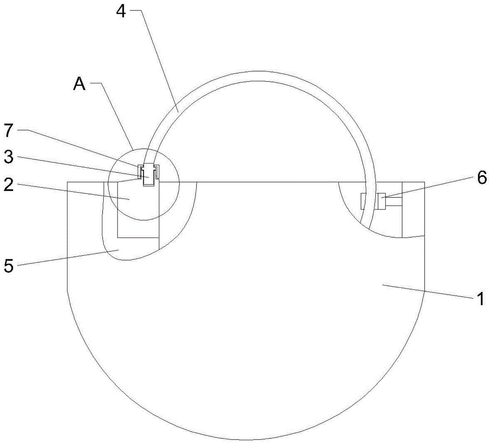 一种罗氏线圈的固定装置的制作方法