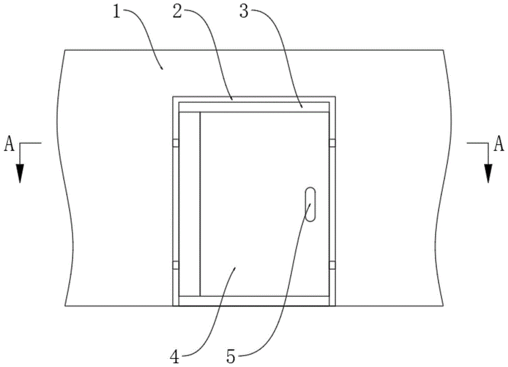 一种消防栓箱的安装结构的制作方法