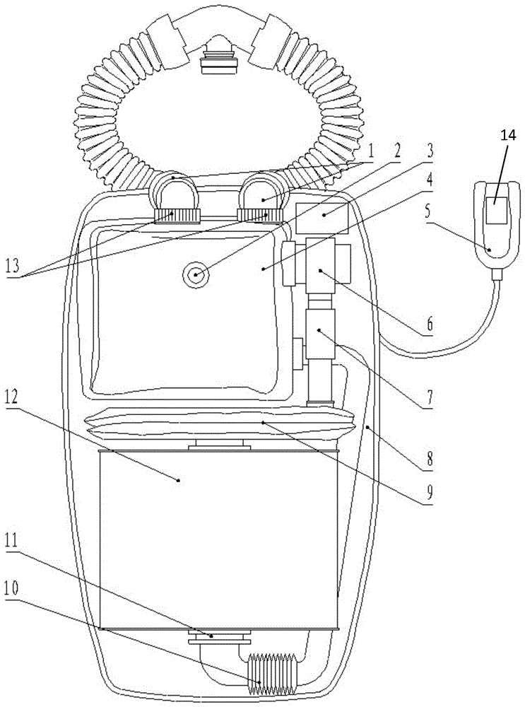 一种自生氧式呼吸器的制作方法