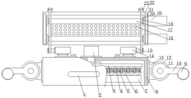 一种建筑修建用砖块临时制作装置的制作方法