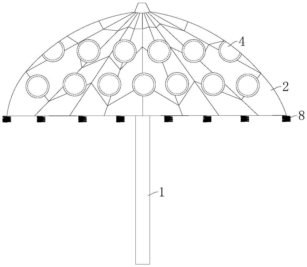 果树保护伞的制作方法
