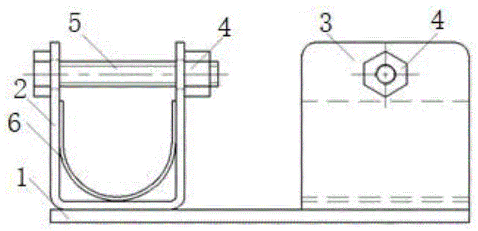 一种银幕架用管件在同一平面内连接的扣件的制作方法