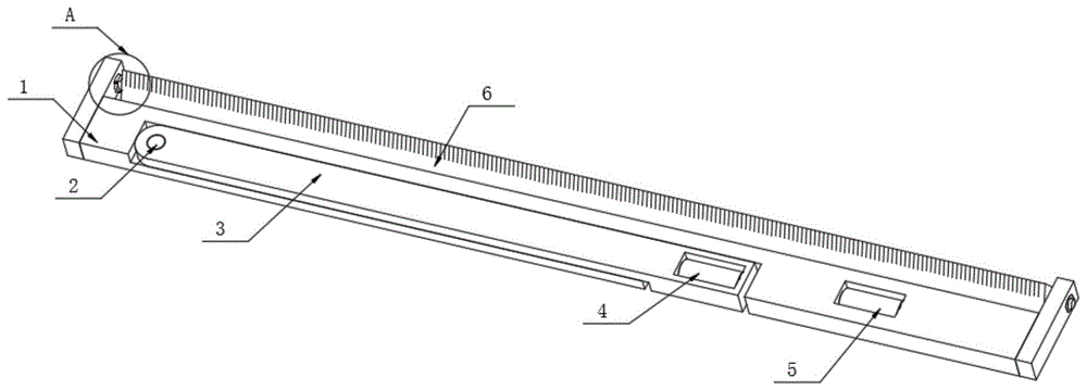 一种建筑工程用测量尺的制作方法