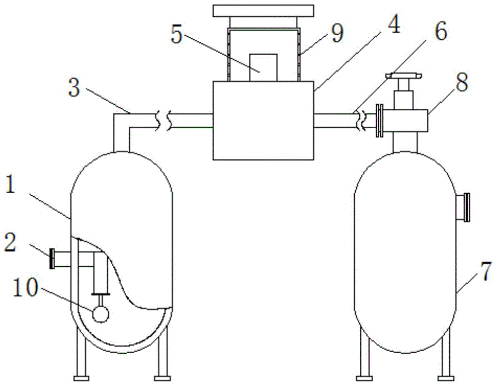 一种烟气脱硫氨水罐顶部氨气回收装置的制作方法