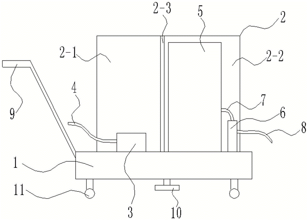 一种建筑工地清洗车的制作方法