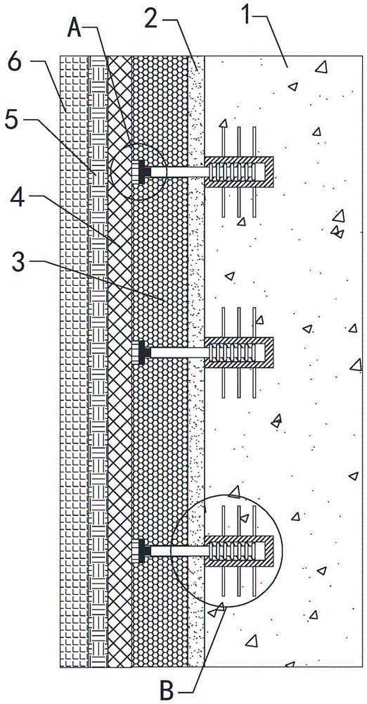 一种建筑结构抗震外墙面起步件安装结构的制作方法