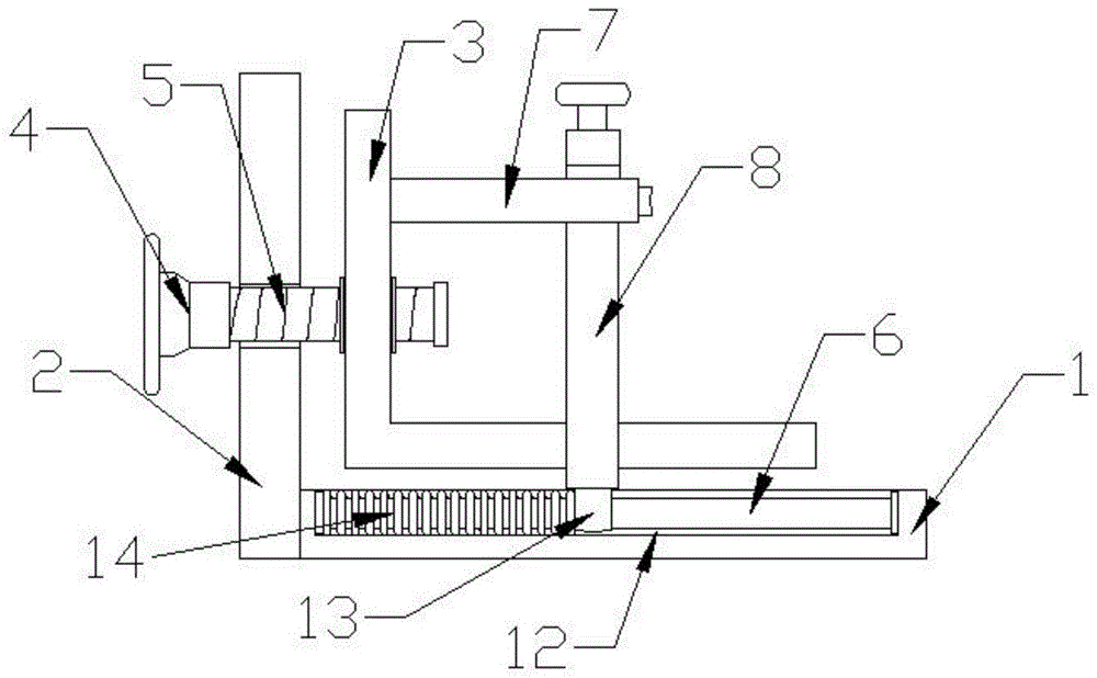 一种电脑横机电磁选针器的安装结构的制作方法