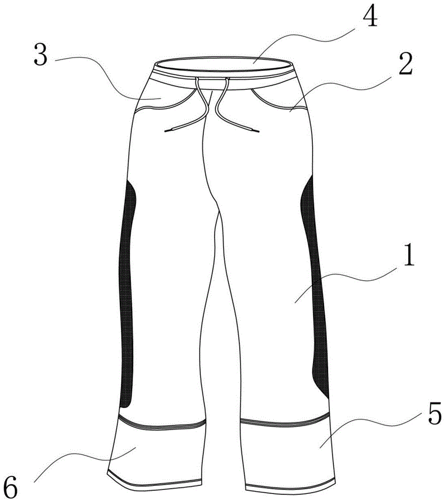 一种老人行走防摔服装的制作方法