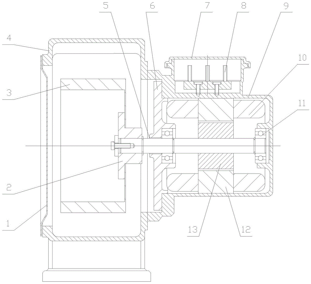 一种新型防水离心风机的制作方法