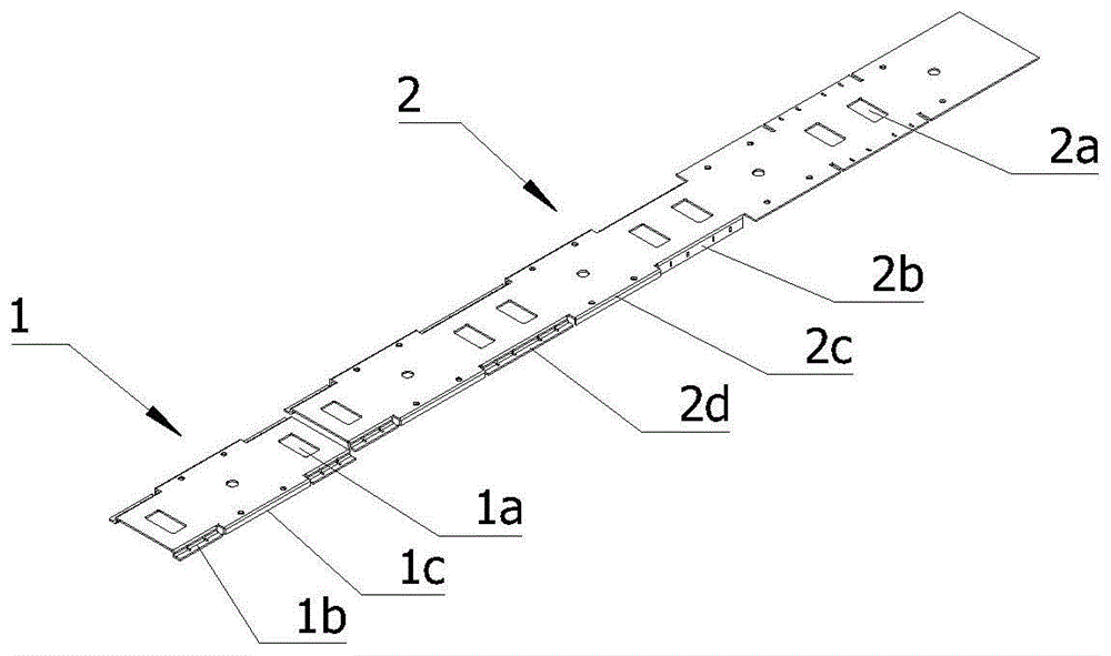 一种双电源自动转换开关支架的渐进式冲压模具的制作方法